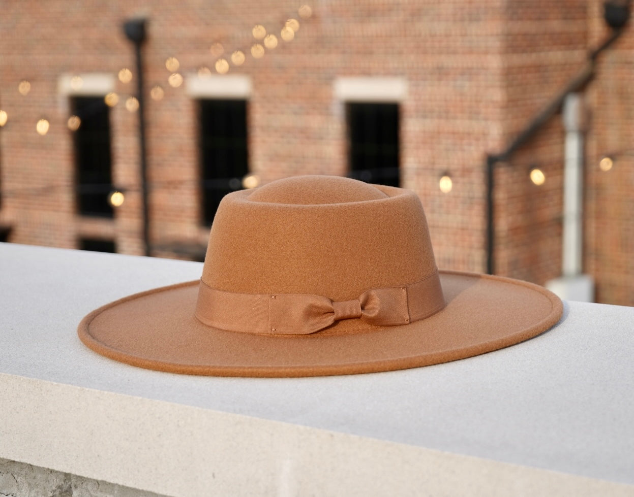Milan Bolero Hat - Coffee
