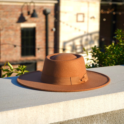 Milan Bolero Hat - Coffee