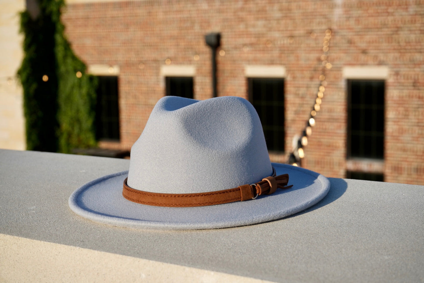 Clarke Fedora - Grey