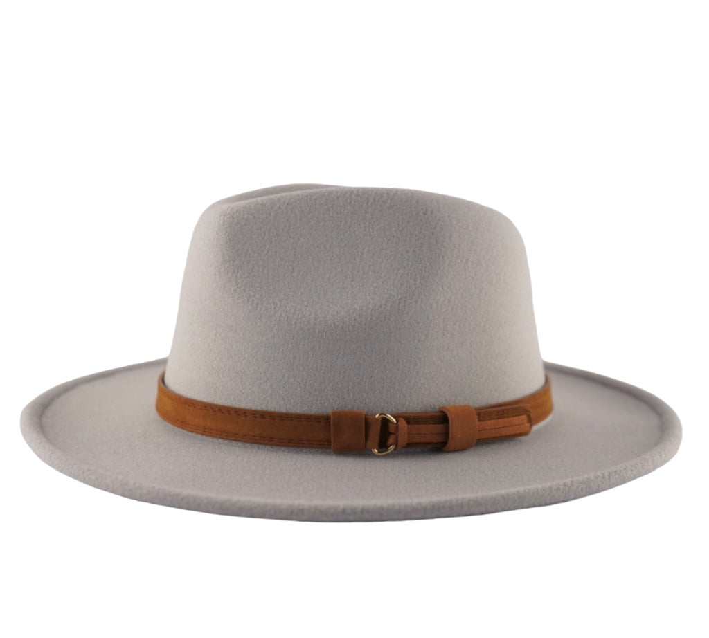 Clarke Fedora - Grey