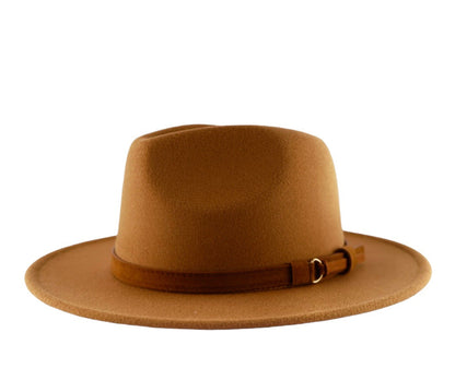 Clarke Fedora Dark Tan